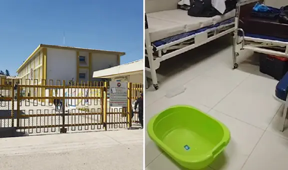Puno: hospital colapsa a consecuencia de lluvias y pone en riesgo a recién nacidos