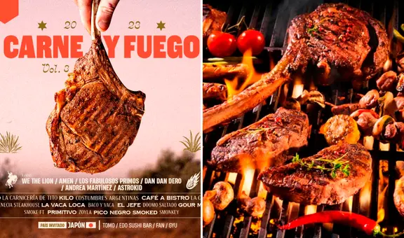 Festival Carne y Fuego con lo mejor de la parrilla peruana: ¡compra tus entradas en Cuponidad!