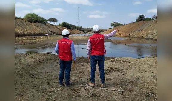 Irregularidades en obras preventivas del río Zaña en Lambayeque