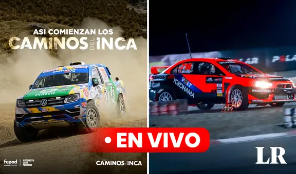 Rally Caminos del Inca etapa 1 EN VIVO: André Martínez ganó la primera etapa