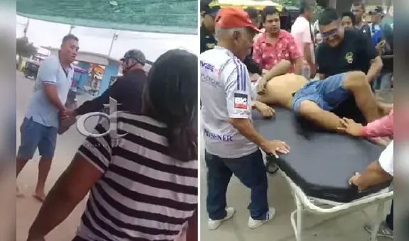 Vecinos linchan a sicario que asesinó a balazos a hombre en Tumbes