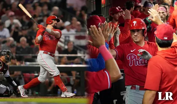 ¡Cerca de la Serie Mundial! Phillies aplastaron 6-1 a Arizona y tienen un pie en la final de la MLB