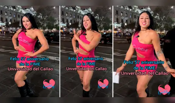 Gatitas invitan a celebrar aniversario de la Facultad de Ingeniería de la UNAC: “Te esperamos”