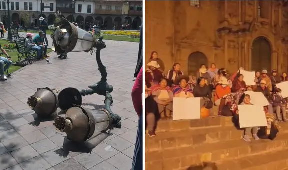 Poste de luz cayó sobre mujer y familia denuncia que Municipalidad de Cusco le ofreció S/500