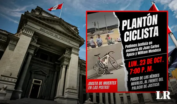 ¡Buscan justicia!: realizarán plantón tras muerte de 2 ciclistas en accidente en la Panamericana Sur