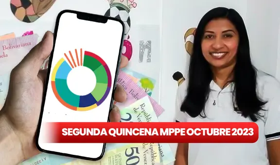 Quincena del Ministerio de Educación octubre 2023: ¿cuándo llegaría el segundo pago del MPPE?