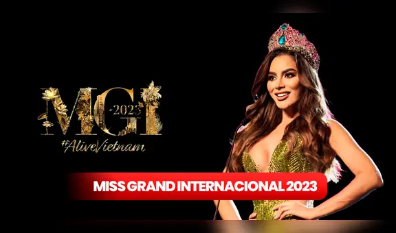 Miss Grand Internacional 2023: ¿a qué hora y dónde ver a María Alejandra López en el certamen?
