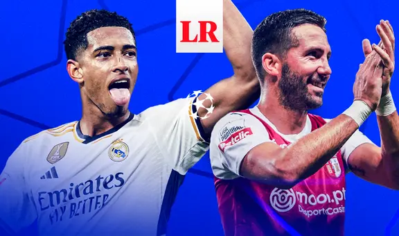 Real Madrid vs. Sporting Braga EN VIVO: hora y canal del partido por la Champions League 2023-24