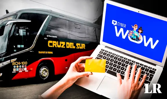 Cruz del Sur anuncia que venderá pasajes desde 19 soles a destinos nacionales en Cyber Wow