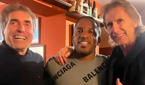 Ricardo Gareca y Jefferson Farfán tuvieron emotivo reencuentro: "Gracias por todas las enseñanzas"