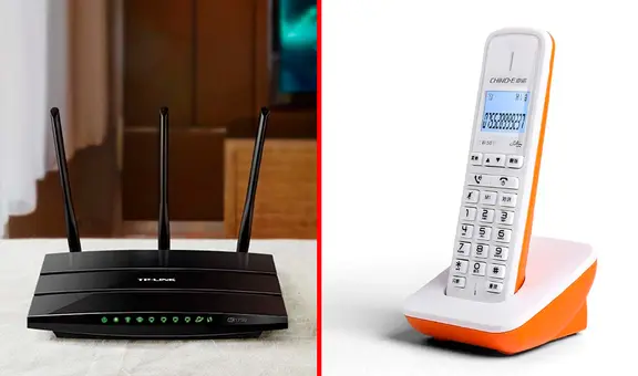 ¿Tienes el teléfono fijo de casa junto al router? Por esto debes alejarlo o tu internet sufrirá