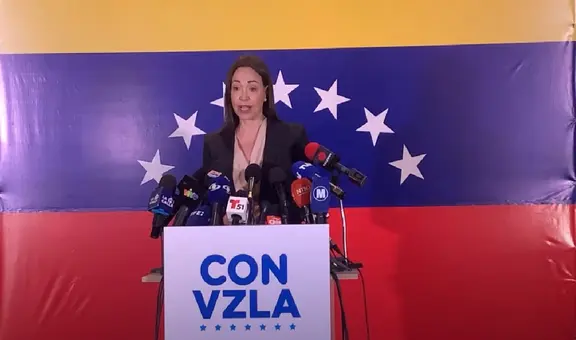 María Corina Machado, candidata presidencial: "El gran perdedor del 22 de octubre fue Nicolás Maduro"