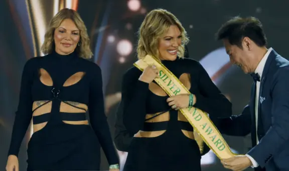 Jessica Newton gana medalla en el Miss Grand International a mejor directora de la organización
