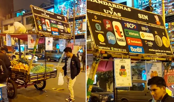 Vendedor peruano asombra con los medios de pago que ofrece a sus clientes: “Desde YAPE hasta criptomonedas”