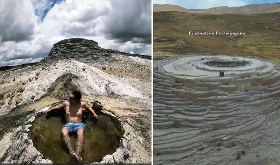 ¿Quieres bañarte en las aguas termales de un volcán?: te contamos cómo llegar y cuánto cuesta