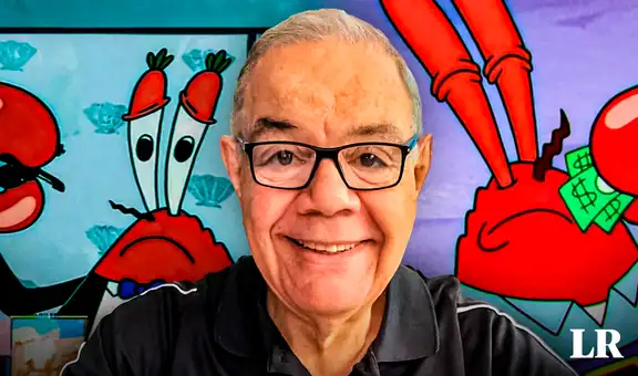 Falleció Luis Pérez Pons, actor de doblaje que le dio vida a don Cangrejo de 'Bob Esponja'