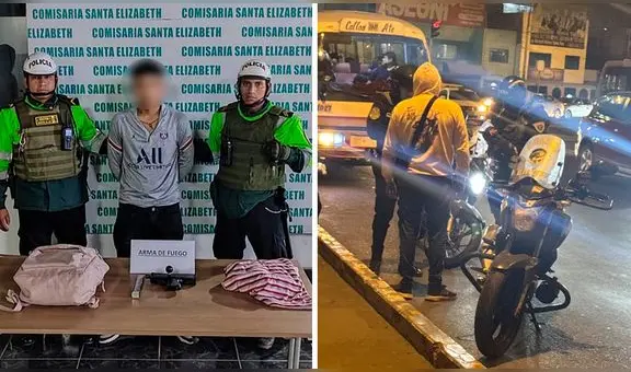 San Juan de Lurigancho: PNP captura a menor con arma de fuego involucrado en cobro de cupos