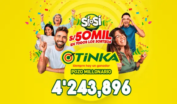 Resultados de La Tinka: VIDEO y números ganadores del miércoles 25 de octubre de 2023
