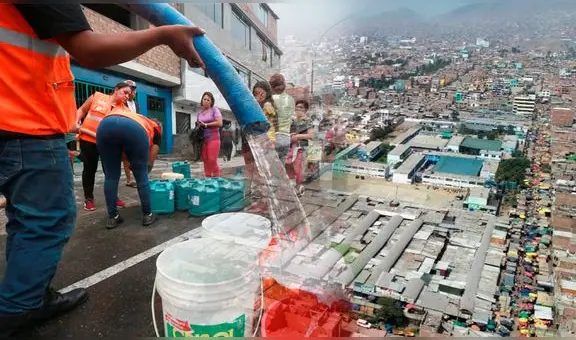 Corte de agua en San Juan de Lurigancho: ¿por qué se fue el servicio en Campoy y Los Jardines?
