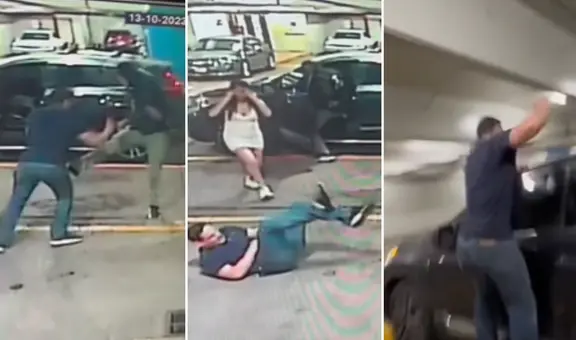 ¿Mark Vito fue asaltado? Tiktoker aparece en video cayéndose al piso y peleando con hombre