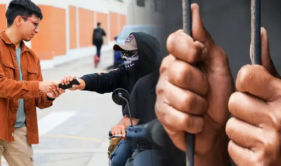 Delincuentes que roben celulares con motos lineales irán a la cárcel hasta por 30 años