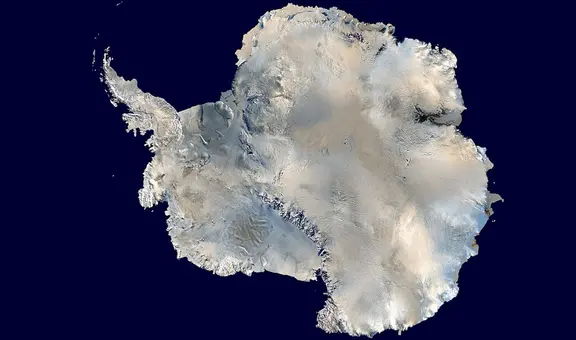 Científicos descubren un antiguo paisaje oculto bajo el hielo de la Antártida