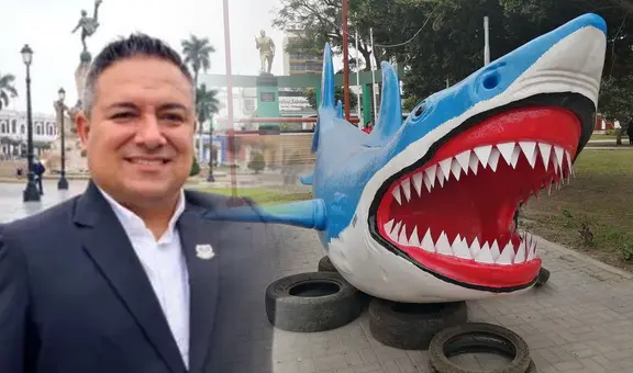 ¿Cuánto costó la figura de tiburón que dividió a los trujillanos? Arturo Fernández lo reveló