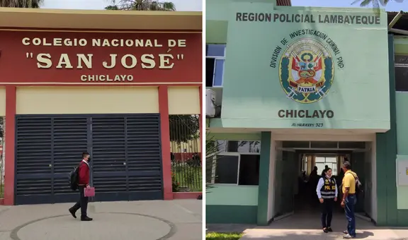 Perro policial halla cocaína a escolar durante charla antidrogas en colegio San José de Chiclayo