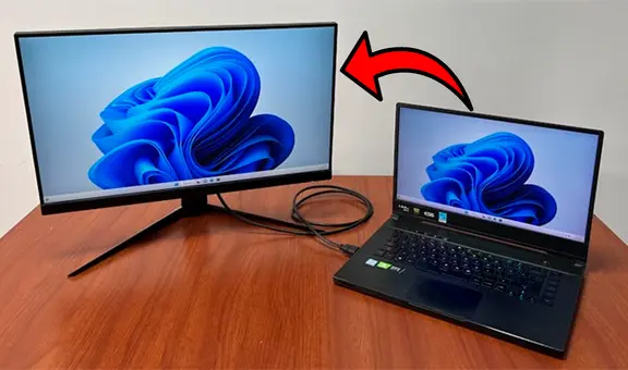 ¿Tienes una laptop ‘viejita’? Así se conecta a un monitor para ver contenidos en mejor calidad