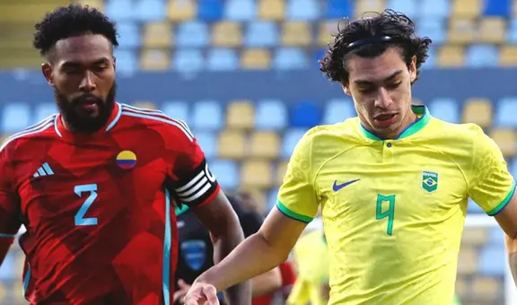 Brasil venció 2-0 a Colombia en la fecha 2 de los Juegos Panamericanos Santiago 2023