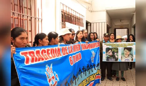 Deudos acusan olvido y maltrato tras tragedia en mina Yanaquihua de Arequipa