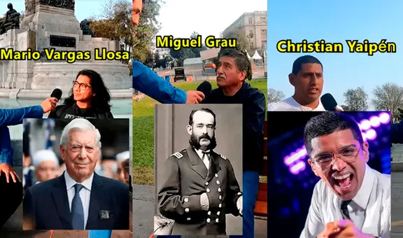 Peruanos responden quién es el personaje más importante en la historia del país y sorprenden : "Christian Yaipén"