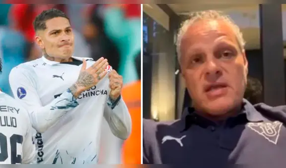 Paolo Guerrero y el imponente elogio que le dedicó directivo de LDU: "Físico exuberante"