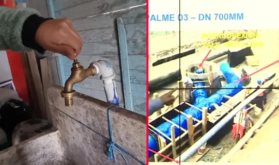 Sedapal anuncia corte de agua masivo en el Callao el 4 y el 11 de noviembre por obras de la Línea 2