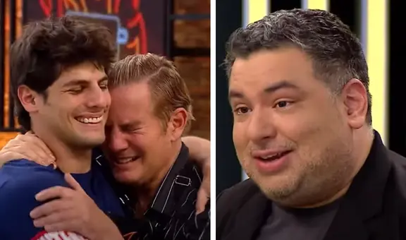 Javier Masías se ablandó y dedico sentidas palabras de despedida a Renato Rossini Jr. en ‘El gran chef: famosos'