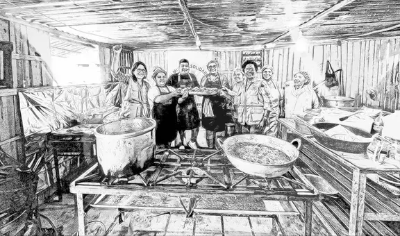 El golpe de la guerra en la alimentación, por Angie Higuchi