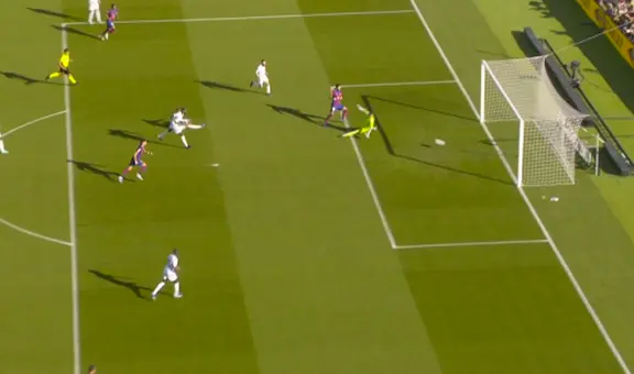 Gündogan aprovechó error defensivo de Real Madrid, entró sin marca al área y anotó el 1-0 del Barza