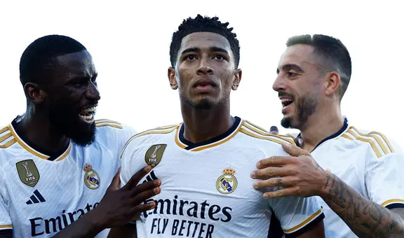 Real Madrid le dio vuelta y venció 2-1 al Barcelona con un doblete de Jude Bellingham