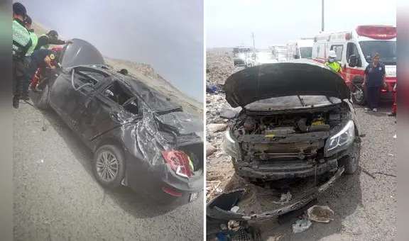 Áncash: 2 policías y 1 civil mueren en despiste de auto