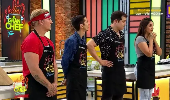 Gino Pesaressi y Renato Rossini son enviados a sentencia en 'El gran chef: famosos'