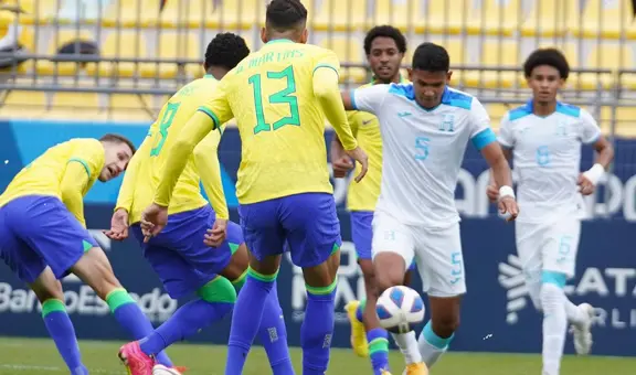 ¡Contundente! Brasil derrotó 3-0 a Honduras por los Juegos Panamericanos 2023