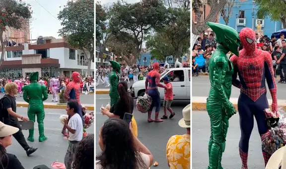 Hombre disfrazado de Spiderman salva a niño de ser atropellado: ¿usó su poder arácnido?
