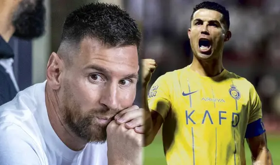 La inédita reacción de Messi al ver a un niño que posó con él con la camiseta de Cristiano Ronaldo