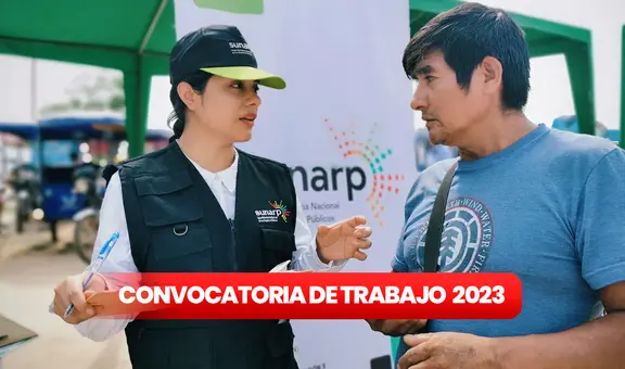 ¿Terminaste la universidad? Sunarp ofrece trabajos con sueldos desde S/1.500