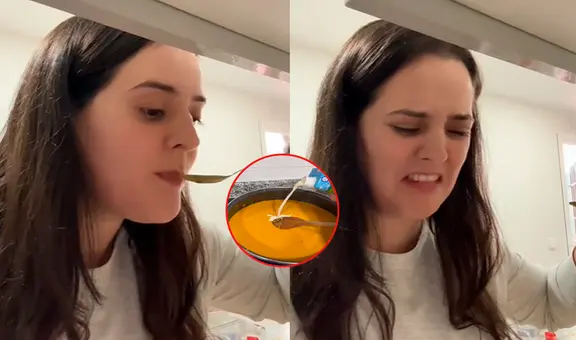 Española prepara ají de gallina, pero el resultado la decepciona: “Busca recetas de Giacomo Bocchio”