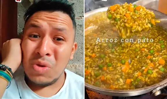 Chefs peruanos preparan arroz con pato norteño y hombre queda asombrado: “Parece aguadito”
