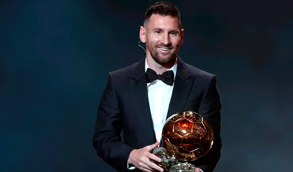¡Lionel Messi ganó su octavo Balón de Oro! El argentino superó a De Bruyne, Haaland y Mbappé