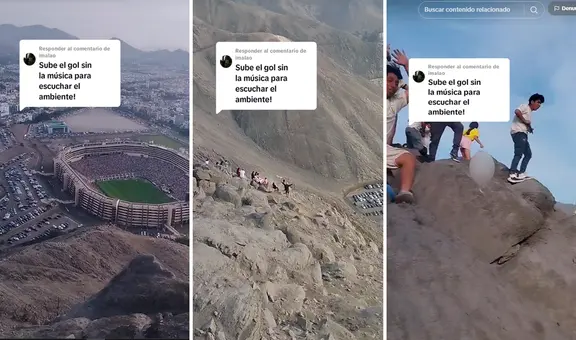 Hinchas no entraron al Monumental y celebraron goles de la 'U' desde el cerro: “Palco premium”
