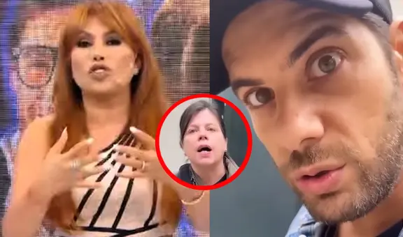 Magaly Medina arremete contra Andrés Wiese por mostrar dirección de mujer que lo agredió