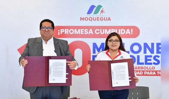 MEF: Gobierno Regional de Moquegua recibirá adelanto de canon por S/100 millones